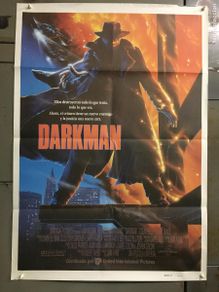 Cine: AEX04 DARKMAN LIAM NEESON SAM RAIMI POSTER ORIGINAL ESTRENO 70X100 h4
